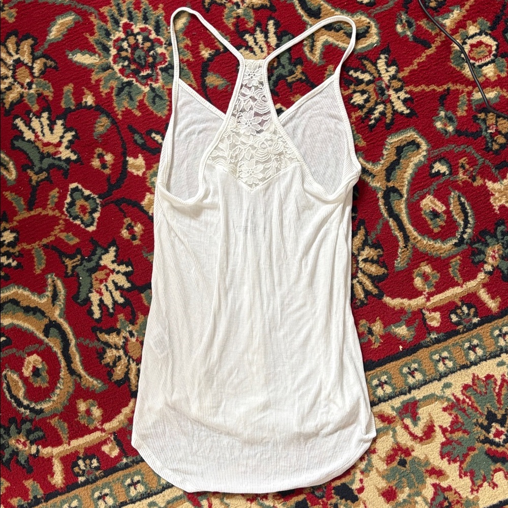 Y2K Ribbed Tank Top - Picture 3 of 4